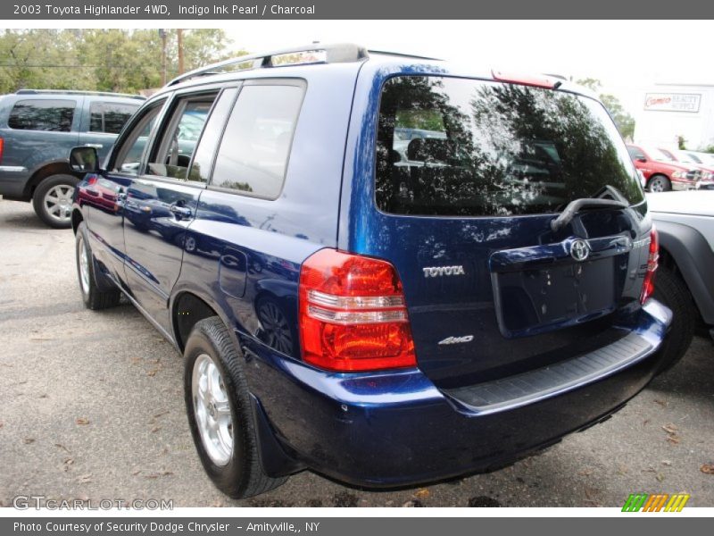 Indigo Ink Pearl / Charcoal 2003 Toyota Highlander 4WD