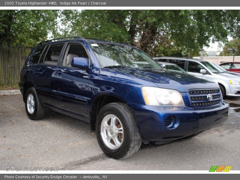 Indigo Ink Pearl / Charcoal 2003 Toyota Highlander 4WD