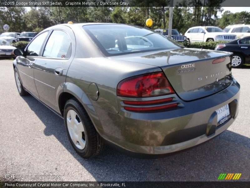 Graphite Metallic / Dark Slate Gray 2005 Dodge Stratus SXT Sedan