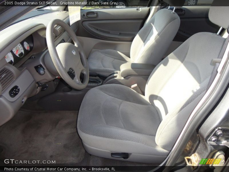  2005 Stratus SXT Sedan Dark Slate Gray Interior