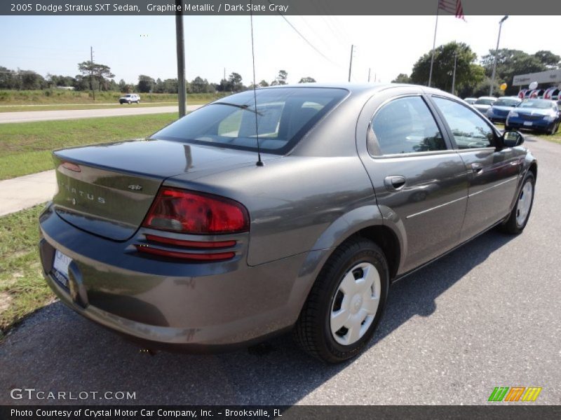 Graphite Metallic / Dark Slate Gray 2005 Dodge Stratus SXT Sedan