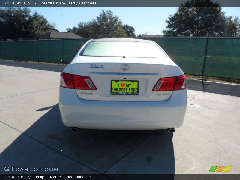 Starfire White Pearl / Cashmere 2008 Lexus ES 350