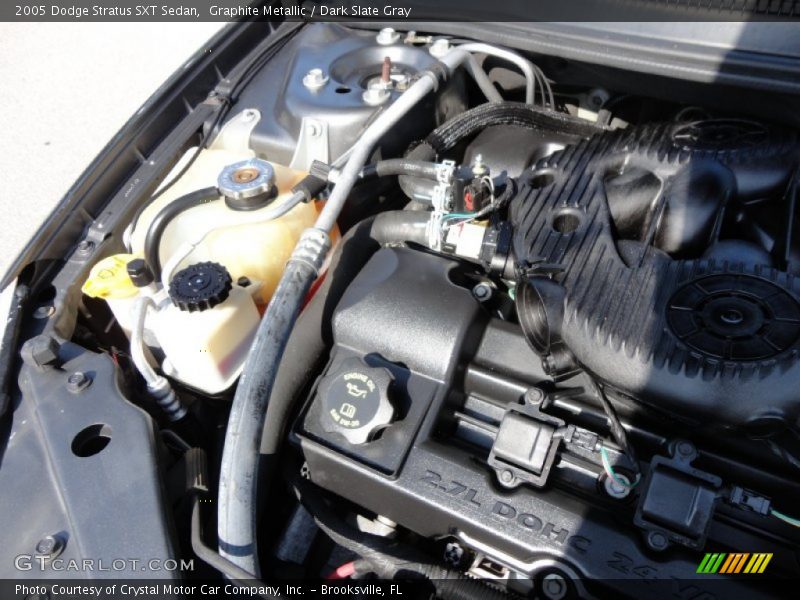  2005 Stratus SXT Sedan Engine - 2.7 Liter DOHC 24-Valve V6
