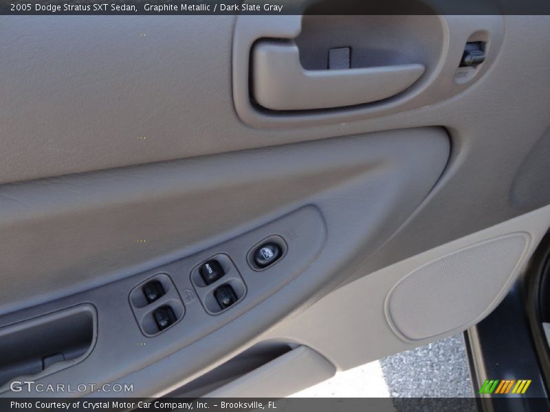 Graphite Metallic / Dark Slate Gray 2005 Dodge Stratus SXT Sedan