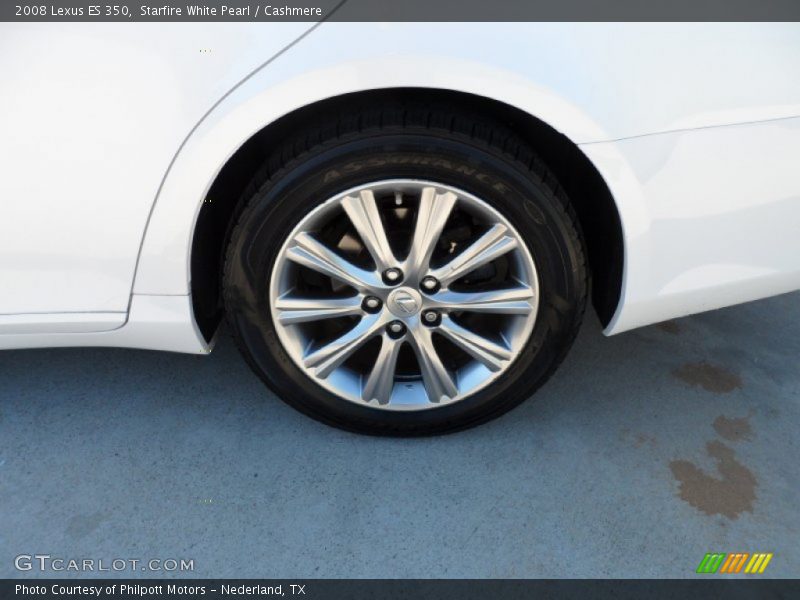 Starfire White Pearl / Cashmere 2008 Lexus ES 350
