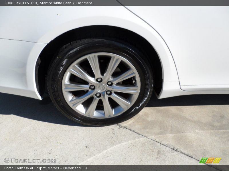 Starfire White Pearl / Cashmere 2008 Lexus ES 350