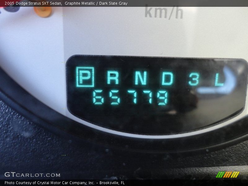 Graphite Metallic / Dark Slate Gray 2005 Dodge Stratus SXT Sedan