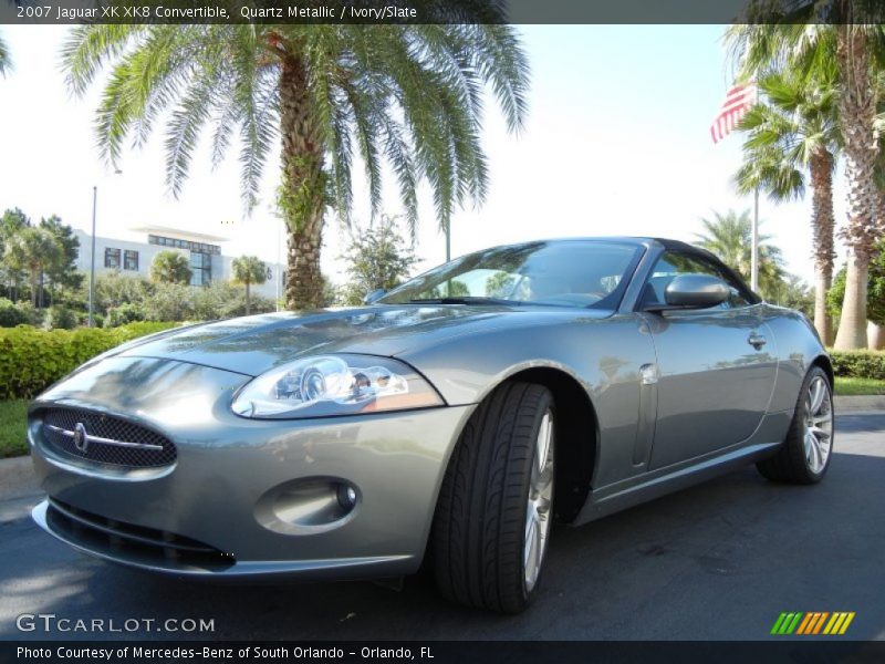 Front 3/4 View of 2007 XK XK8 Convertible