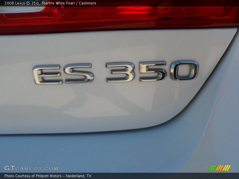 Starfire White Pearl / Cashmere 2008 Lexus ES 350
