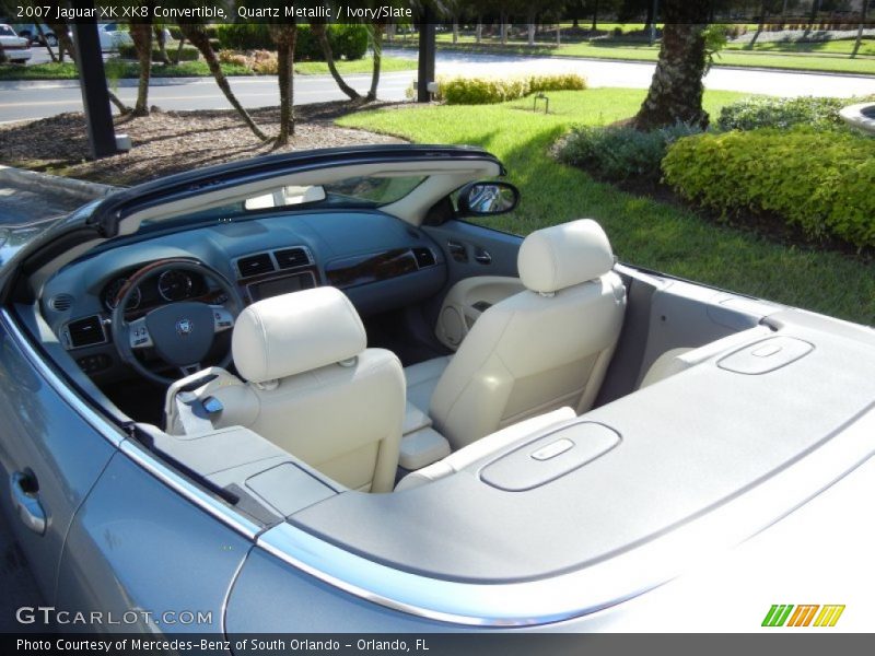  2007 XK XK8 Convertible Ivory/Slate Interior