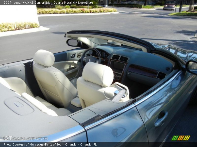 2007 XK XK8 Convertible Ivory/Slate Interior
