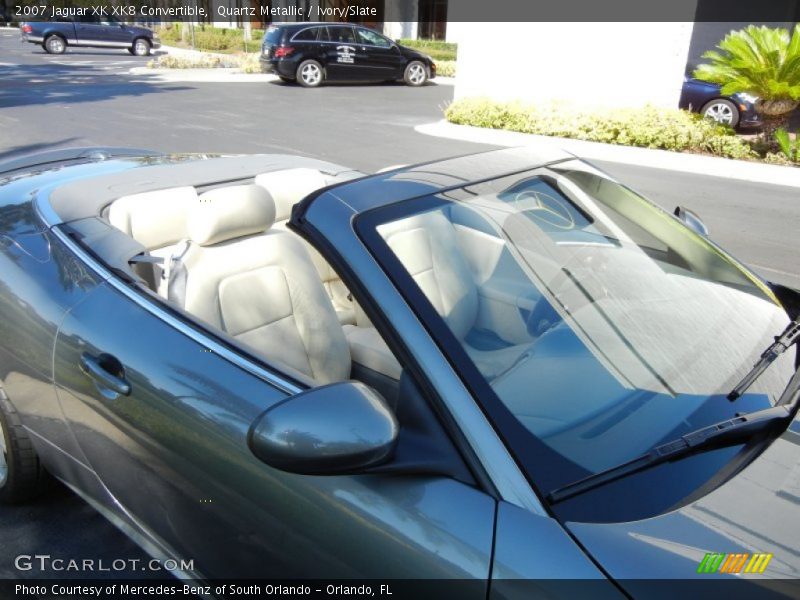  2007 XK XK8 Convertible Ivory/Slate Interior
