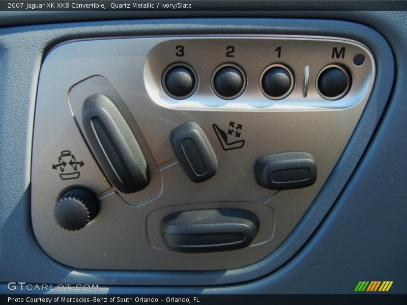 Controls of 2007 XK XK8 Convertible