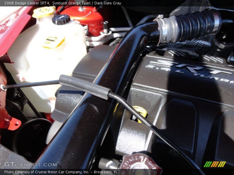Sunburst Orange Pearl / Dark Slate Gray 2008 Dodge Caliber SRT4