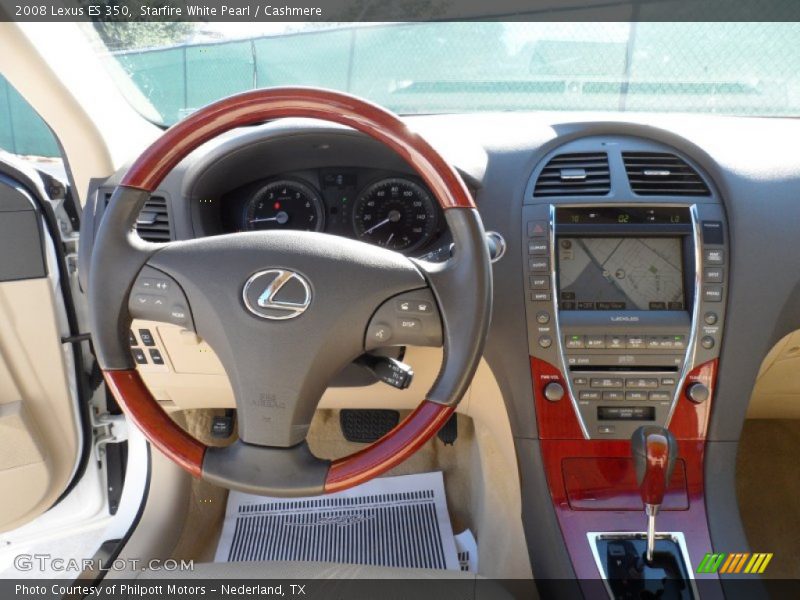 Starfire White Pearl / Cashmere 2008 Lexus ES 350