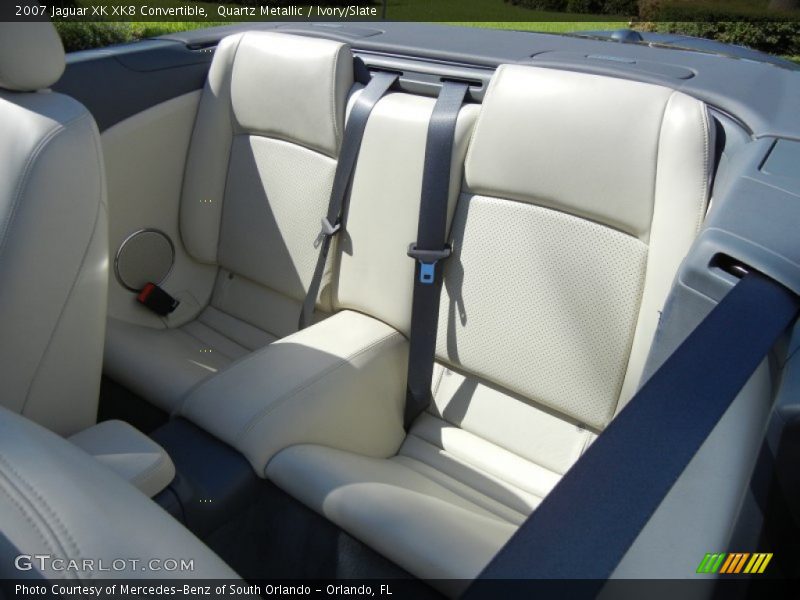  2007 XK XK8 Convertible Ivory/Slate Interior