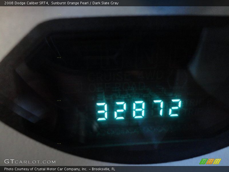 Sunburst Orange Pearl / Dark Slate Gray 2008 Dodge Caliber SRT4