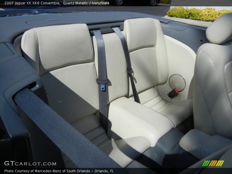  2007 XK XK8 Convertible Ivory/Slate Interior