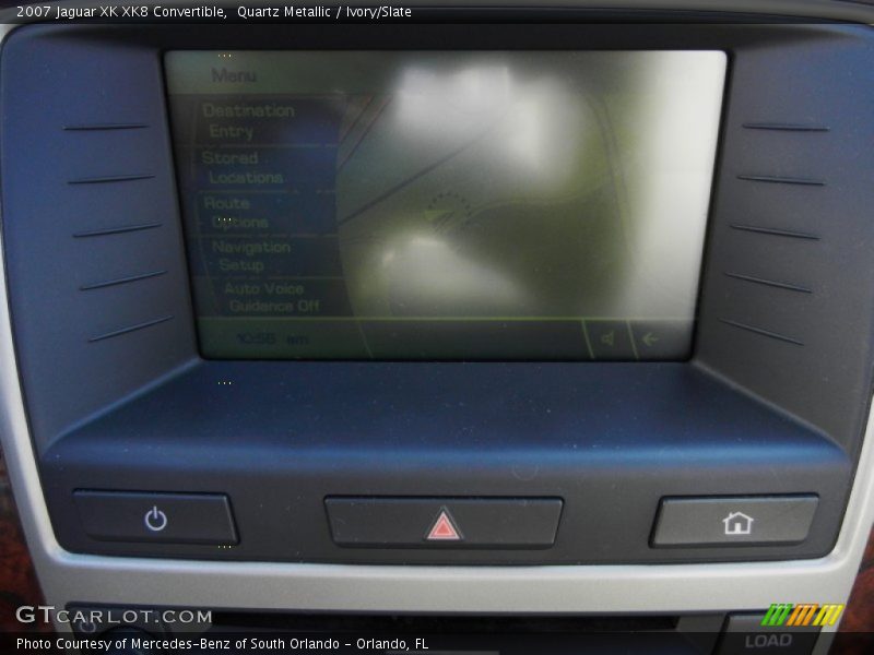 Quartz Metallic / Ivory/Slate 2007 Jaguar XK XK8 Convertible