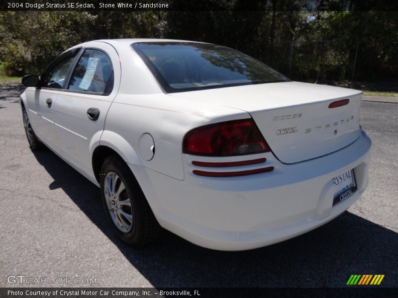 Stone White / Sandstone 2004 Dodge Stratus SE Sedan