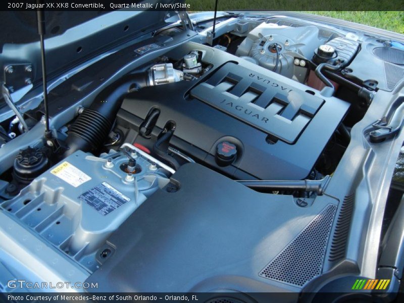  2007 XK XK8 Convertible Engine - 4.2 Liter DOHC 32-Valve VVT V8