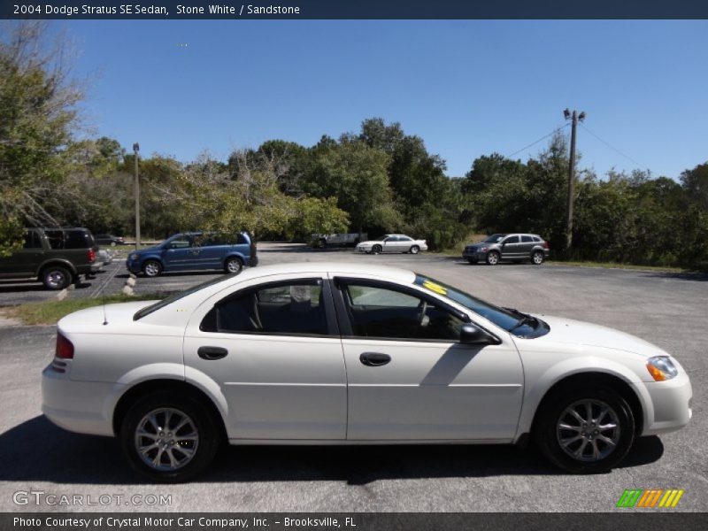 Stone White / Sandstone 2004 Dodge Stratus SE Sedan