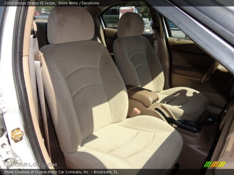 Stone White / Sandstone 2004 Dodge Stratus SE Sedan