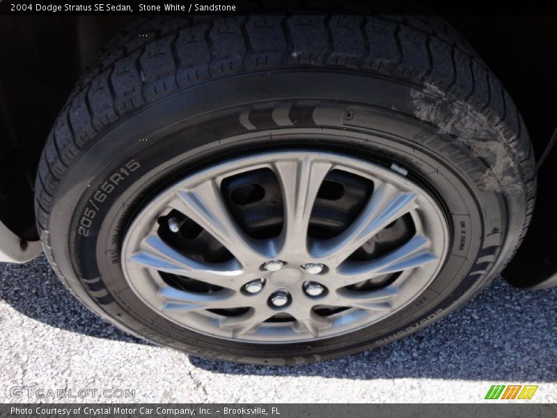 Stone White / Sandstone 2004 Dodge Stratus SE Sedan