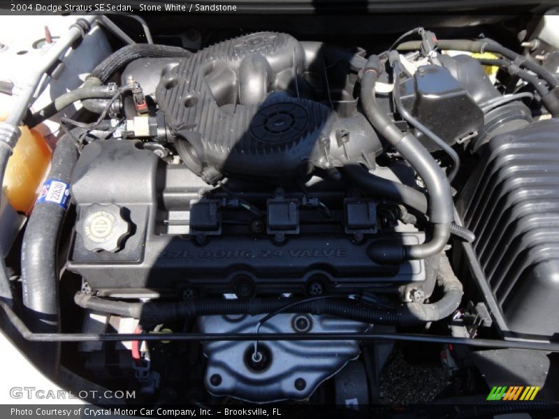  2004 Stratus SE Sedan Engine - 2.7 Liter DOHC 24-Valve V6