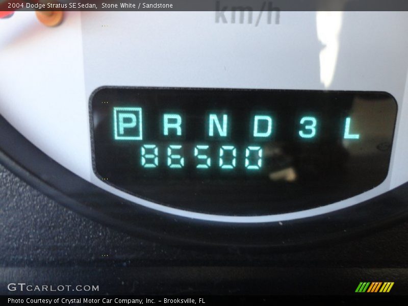 Stone White / Sandstone 2004 Dodge Stratus SE Sedan