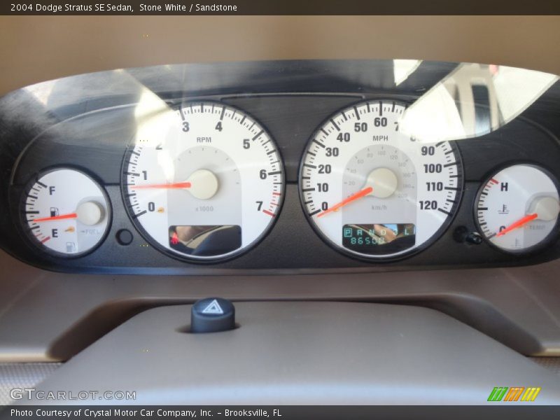  2004 Stratus SE Sedan SE Sedan Gauges