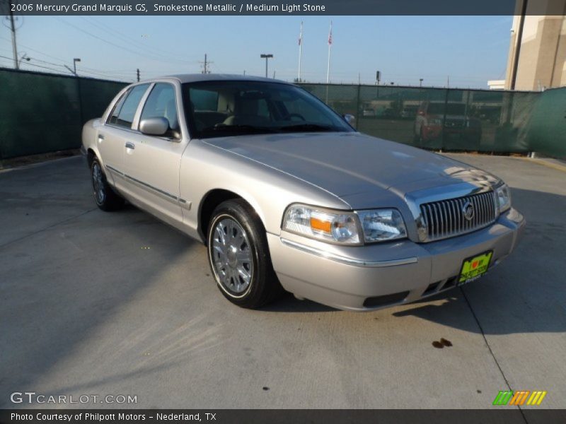 Smokestone Metallic / Medium Light Stone 2006 Mercury Grand Marquis GS