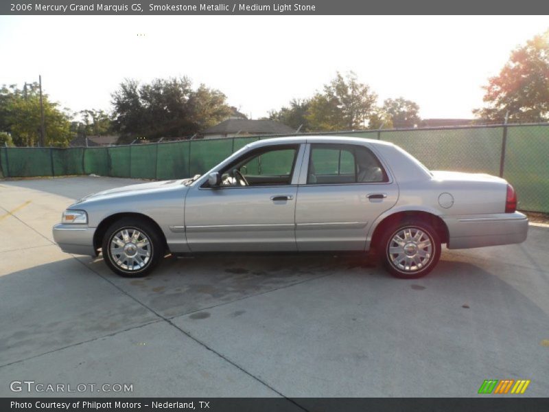 Smokestone Metallic / Medium Light Stone 2006 Mercury Grand Marquis GS