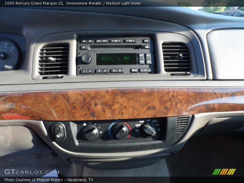 Smokestone Metallic / Medium Light Stone 2006 Mercury Grand Marquis GS
