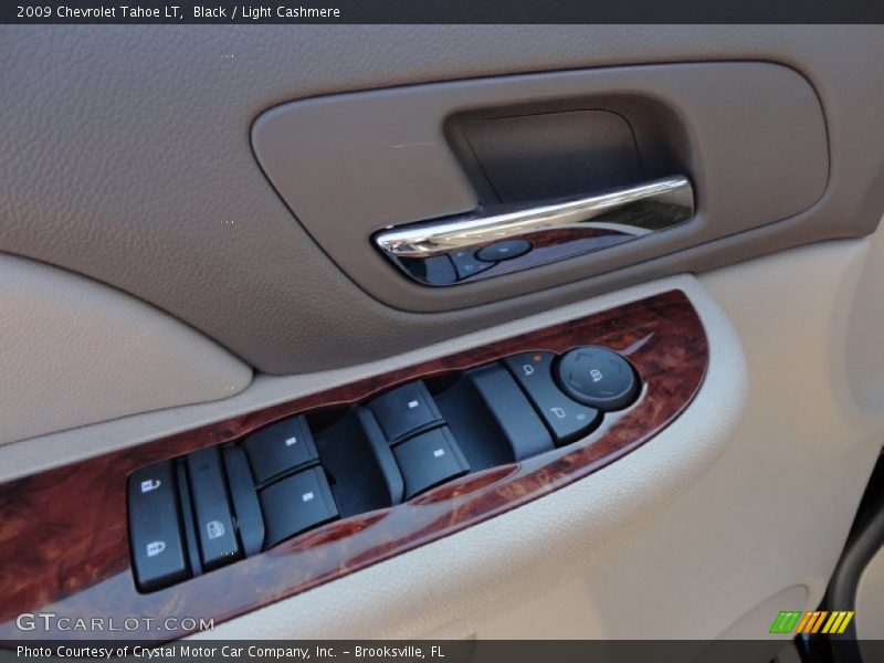 Black / Light Cashmere 2009 Chevrolet Tahoe LT