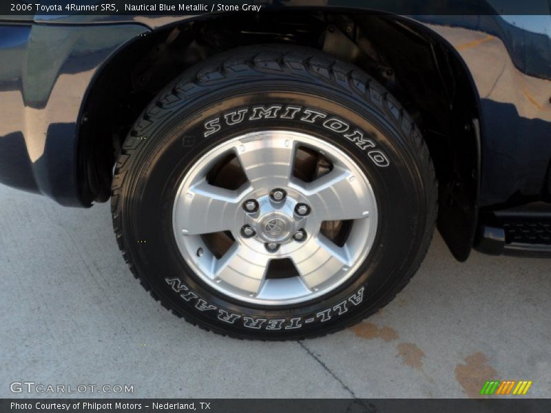 Nautical Blue Metallic / Stone Gray 2006 Toyota 4Runner SR5