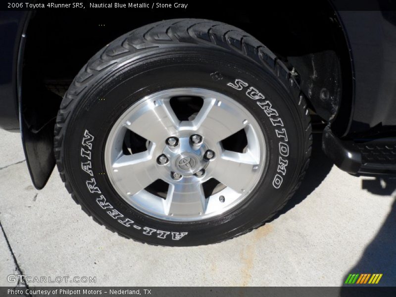 Nautical Blue Metallic / Stone Gray 2006 Toyota 4Runner SR5
