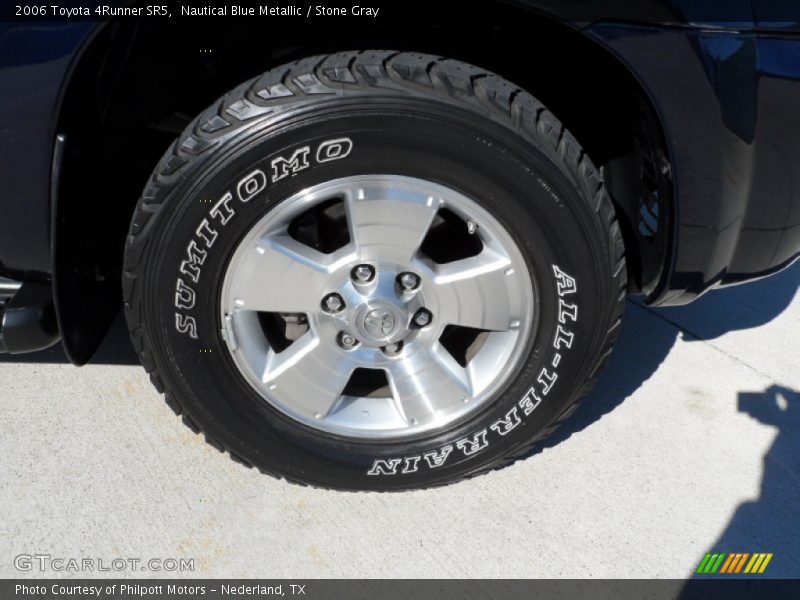 Nautical Blue Metallic / Stone Gray 2006 Toyota 4Runner SR5