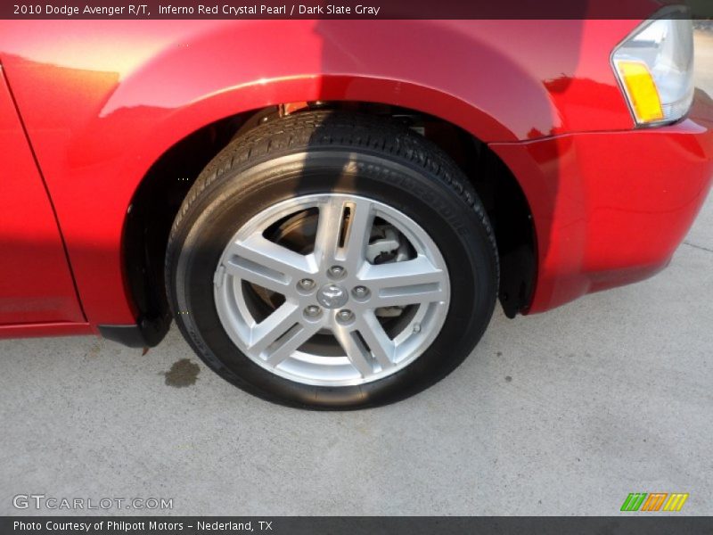 Inferno Red Crystal Pearl / Dark Slate Gray 2010 Dodge Avenger R/T