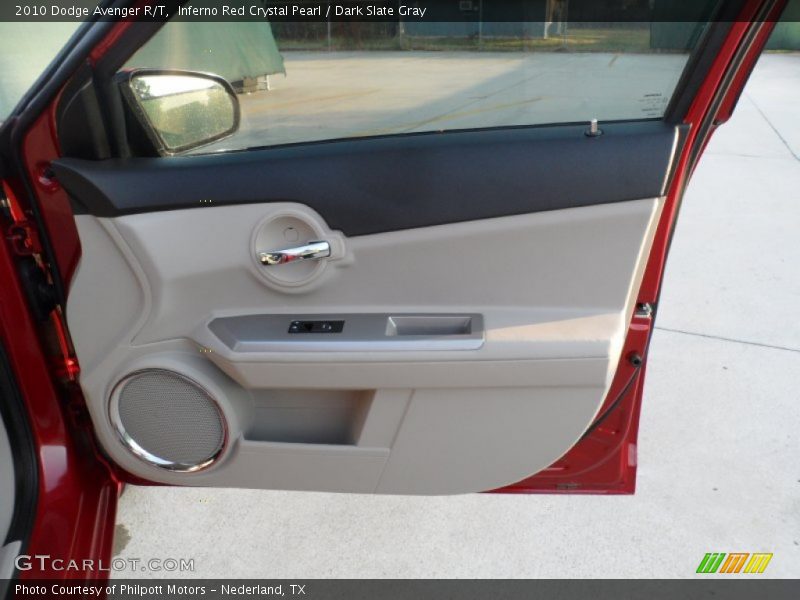 Inferno Red Crystal Pearl / Dark Slate Gray 2010 Dodge Avenger R/T