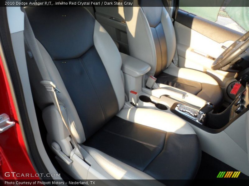 Inferno Red Crystal Pearl / Dark Slate Gray 2010 Dodge Avenger R/T