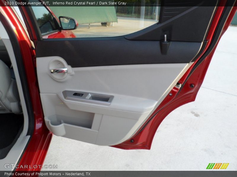Inferno Red Crystal Pearl / Dark Slate Gray 2010 Dodge Avenger R/T