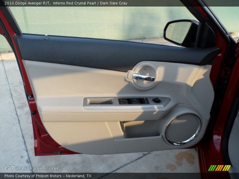 Inferno Red Crystal Pearl / Dark Slate Gray 2010 Dodge Avenger R/T