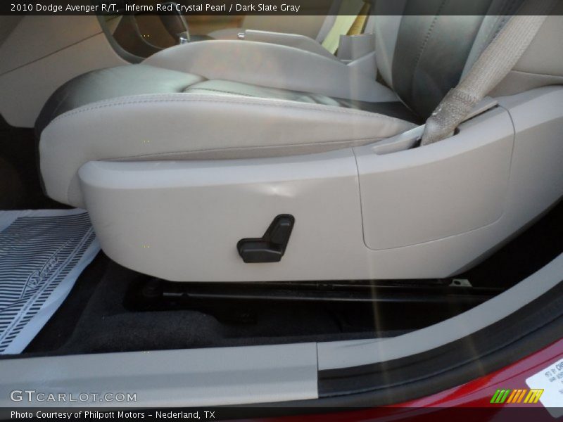 Inferno Red Crystal Pearl / Dark Slate Gray 2010 Dodge Avenger R/T