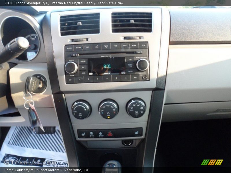 Inferno Red Crystal Pearl / Dark Slate Gray 2010 Dodge Avenger R/T