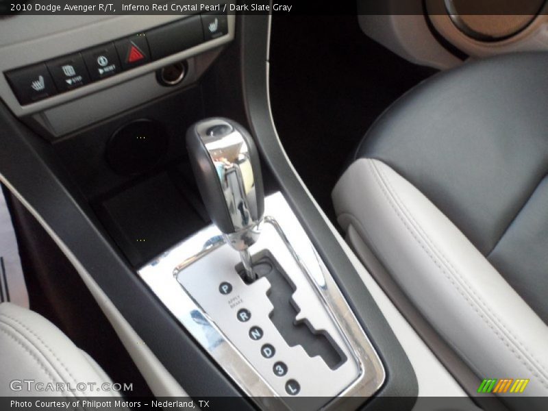 Inferno Red Crystal Pearl / Dark Slate Gray 2010 Dodge Avenger R/T