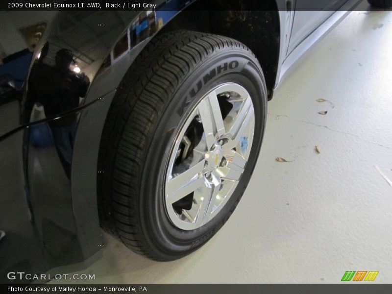Black / Light Gray 2009 Chevrolet Equinox LT AWD