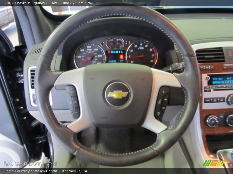 Black / Light Gray 2009 Chevrolet Equinox LT AWD