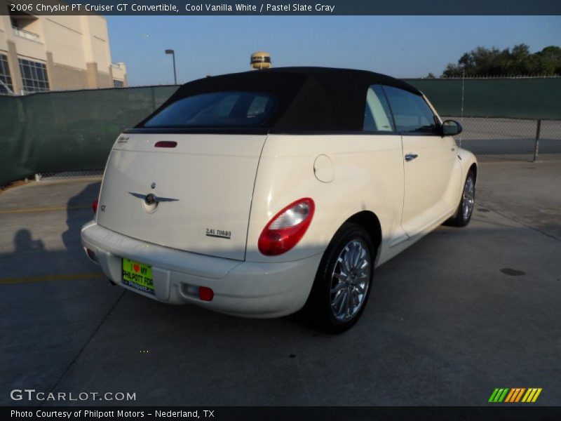 Cool Vanilla White / Pastel Slate Gray 2006 Chrysler PT Cruiser GT Convertible