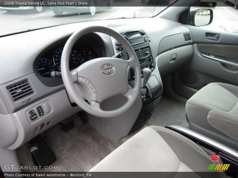 Salsa Red Pearl / Stone 2008 Toyota Sienna LE